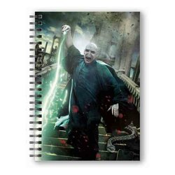 HARRY POTTER - Voldemort Poster 3D Effect - Notebook