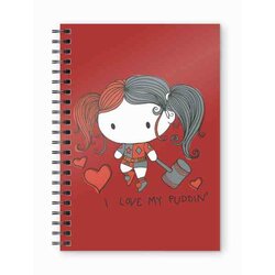 DC COMICS - Harley Quinn Chibi - A5 Spiral Notebook