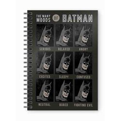 DC COMICS - Batman Faces - A5 Spiral Notebook