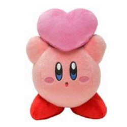 KIRBY - Kirby with Heart - Plush 16cm - Knuffel