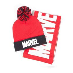 MARVEL - Beanie & Scarf - Muts - Sjaal 
