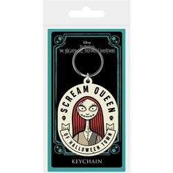 NIGHTMARE BEFORE CHRISTMAS - Scream Queen - Rubber Keychain - Sleutelhanger