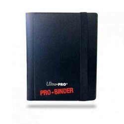 ULTRA PRO - Pro-Binder - 2 Pocket Portfolio - 40 Cards - Black