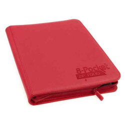 Ultimate Guard 8-Pocket ZipFolio XenoSkin Red