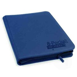Ultimate Guard 8-Pocket ZipFolio XenoSkin Dark BLue