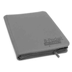 Ultimate Guard 8-Pocket ZipFolio XenoSkin Grey