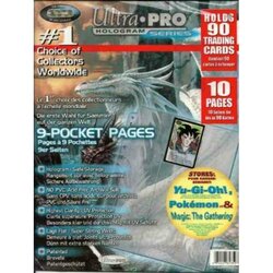 ULTRA PRO - 9-Card Pages '11 Hole' - Pack 10 Pages