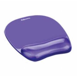 Fellowes  Crystal™ Gel Mouse Pad/Wrist Rest Paars