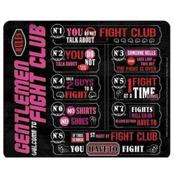FIGHT CLUB - Fight Club Rules - Mouse Pad '23x20cm'