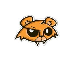 Joe Ledbetter Mouse Pad Ringo Bear Head 25 x 22 cm