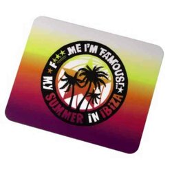 F*** ME I´M FAMOUS "Palms" Mouse Pad