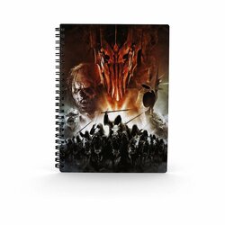THE LORD OF THE RINGS - Mordor 3D Effect - Notebook- Notitieboek