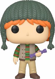 Funko HARRY POTTER - Bobble Head POP N° 124 - Holiday Ron Weasley