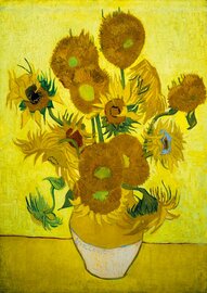 Vincent Van Gogh - Sunflowers, 1889 - Puzzel - 1000 Stukjes