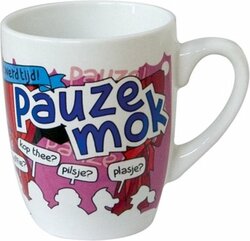 Paper Dreams Feestmok Pauze 325 Ml Keramiek Wit