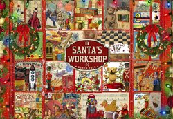 Santas Workshop  Puzzel 1000 stukjes