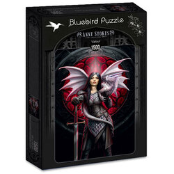  Anne Stokes - Valour -  Puzzel 1500 Stukjes Bluebird