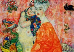 Gustave Klimt - The Women Friends, 1917- Puzzel - 1000 Stukjes  