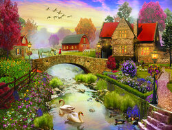 Homestead XXL Stukken  - Puzzel - 500 Stukjes