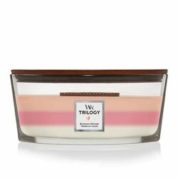 Woodwick Trilogy Blooming Orchard Ellipse Candle