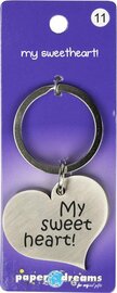 Hart Sleutelhanger - Sweetheart
