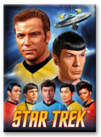 STAR TREK - Group - Magnet 6.3x8.9cm