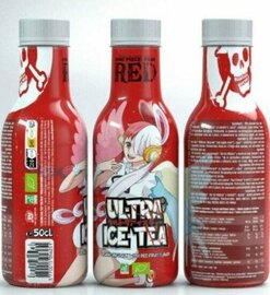 ONE PIECE RED - Ultra Ice Tea - Uta - Bottle 50 Cl