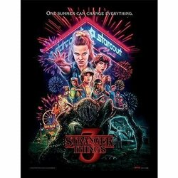 STRANGER THINGS - Summer of 85 - Collector Print 30x40cm