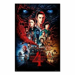 STRANGER THINGS - Teaser Saison 4 - Poster 61x91cm