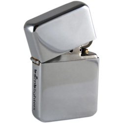 LIGHTER - Highly Polished Chrome 'TIN BOX'