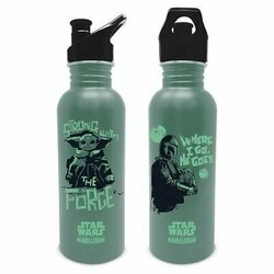 THE MANDALORIAN - Wherever i go he goes - Metal Canteen 700ml