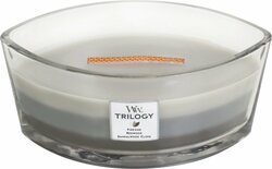 WoodWick Heartwick Flame Ellipse Trilogy Geurkaars - Warm Woods