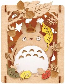Ghibli My Neighbour Totoro Forest Paper Theater Wood Style