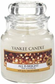 Yankee Candle Geurkaars Small All is Bright - 9 cm / ø 6 cm