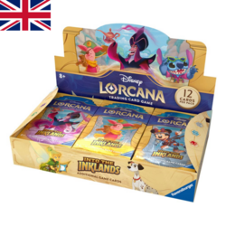 DISNEY - Lorcana - Trading Cards 24 Boosters Box Chapter 3 - UK