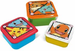 POKEMON - Snack Boxes - 3 pcs