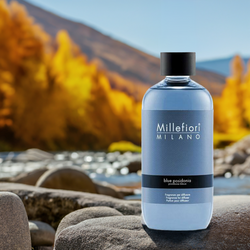 Millefiori Milano Navulling voor Geurstokjes 250 ml - Blue Posidonia