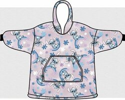 Disney Lilo & Stitch Hoodie Fleece deken, Rainbow - Kind (One Size ) - Polyester