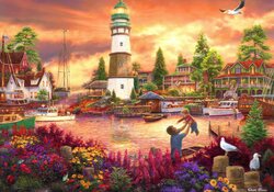 Chuck Pinson - Love Lifted Me - Puzzel - 1000 Stukjes - Grafika