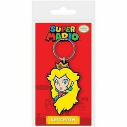 SUPER MARIO - Princess Peach - PVC Keychain