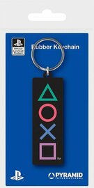 PLAYSTATION - Shapes - Rubber Keychain