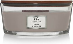 WoodWick Heartwick Flame Ellipse Geurkaars - Fireside