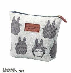 MY NEIGHBOR TOTORO - Grey Totoro - Pouch 17x21.5x6cm