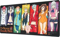THE SEVEN DEADLY SINS - XL Desktop Mat 800 x 350 MM