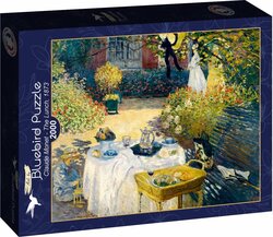 Claude Monet - The Lunch, 1873  Puzzel 2000 Stukjes