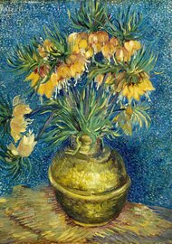 Vincent Van Gogh - Imperial Fritillaries in a Copper Vase, 1887  Puzzel 1000 Stukjes