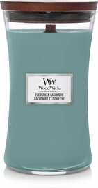 WoodWick Geurkaars Large - Evergreen Cashmere