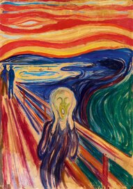 Munch - The Scream, 1910  Puzzel 1000 Stukjes