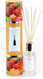 Ashleigh & Burwood Geurstokjes White Peach & Lily 150 ml reed diffuser