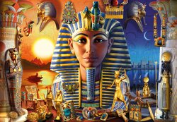 Egyptian Treasures Puzzel 1000 Stukjes